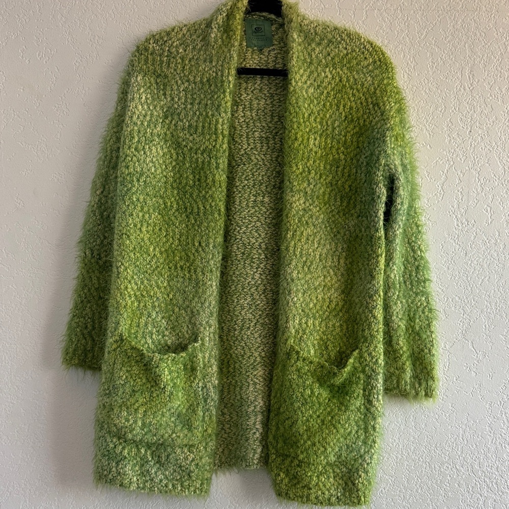 Rip Curl Textured Green Cardigan
